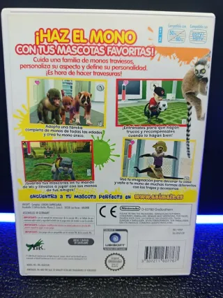 Animalz Monkeyz Area Wii Ubisoft