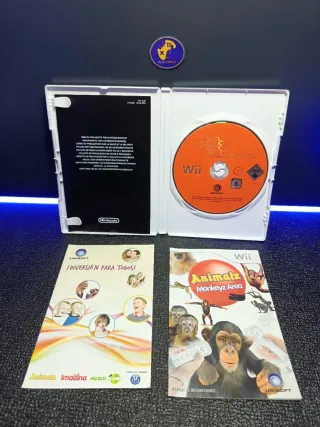 Animalz Monkeyz Area Wii Ubisoft