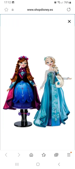 Elsa y Anna Edizione Limitata Disney Frozen