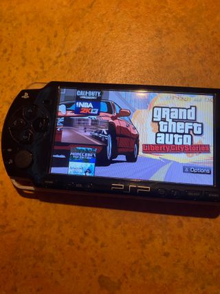 Sony PSP 2000 Black Modded