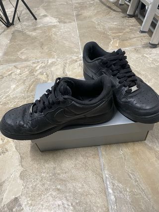Nike Air Force 1 Negras Talla 42