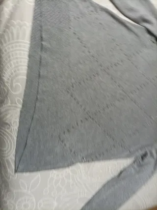 Jersey Cortefiel gris talla M