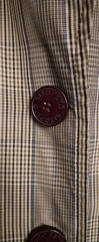 Gabardina Bato Peto cuadros