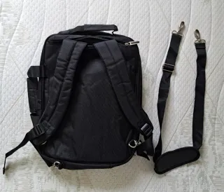 Bolsa portátil multibolsillos grande