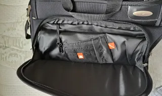 Bolsa portátil multibolsillos grande