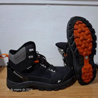 Botas de montaña Decathlon Talla 45 Negras
