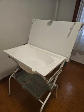 Bañera cambiador plegable Plastimyr