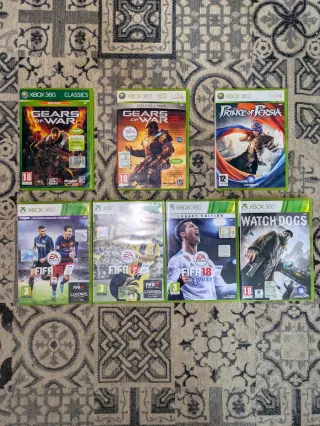 Lotto 7 giochi Xbox 360