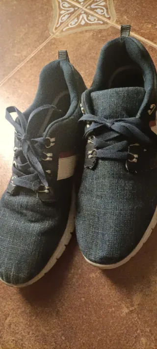 Zapatillas deportivas Inside azul y blanco