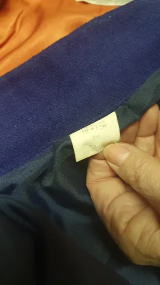 Chaqueta de vestir azul