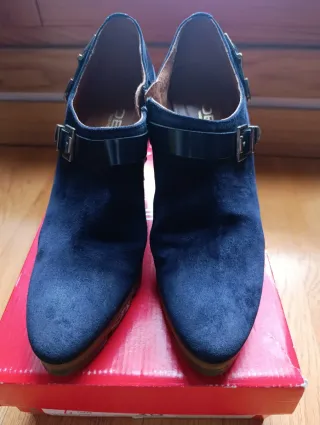 Botín azul marino Hobby talla 39