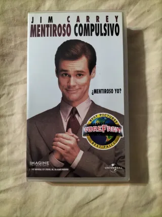 Cinta VHS Mentiroso Compulsivo Jim Carrey