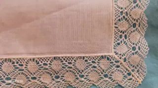 Fazzoletti antichi con pizzo vintage