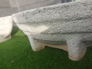 Barca/Jardinera Piedra Beige/Gris