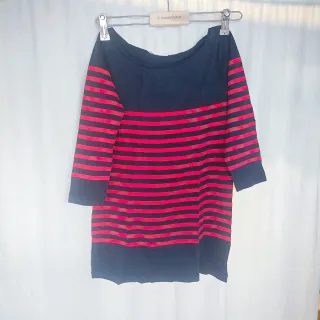 Camiseta rayas medias mangas