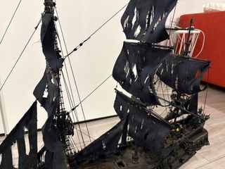 Maqueta Perla Negra hecha a mano