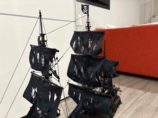 Maqueta Perla Negra hecha a mano