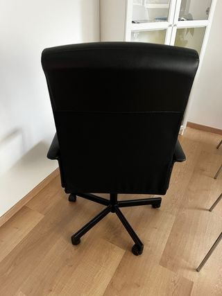 Sedia da scrivania nera