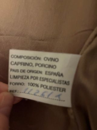 Cazadora Piel Roja Natural Marca Paco Carcelero