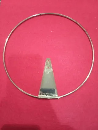 Aureola filo ottone cm 24