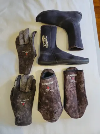 Equipo completo pesca submarina