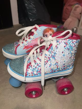Patines 4 ruedas Frozen Talla 29/30. Negociable