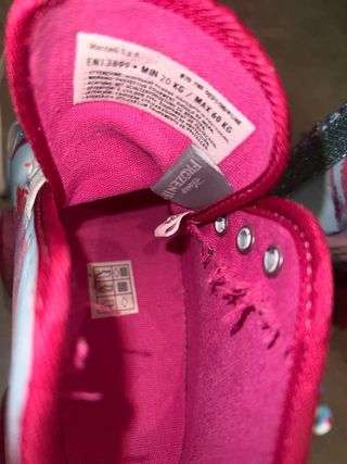 Patines 4 ruedas Frozen Talla 29/30. Negociable