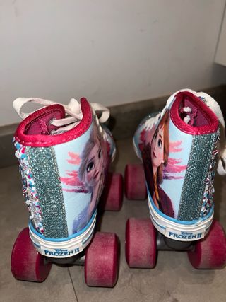Patines 4 ruedas Frozen Talla 29/30. Negociable