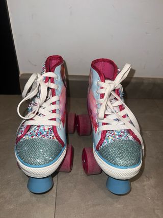 Patines 4 ruedas Frozen Talla 29/30. Negociable