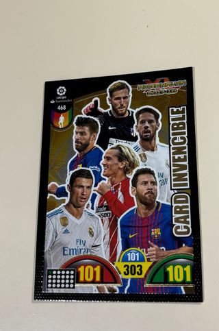 Cromo Adrenalyn 2017-18 Card Invencible