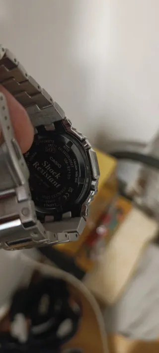 Reloj Casio G-Shock de acero. Reloj con bluetooth.