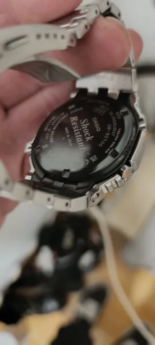 Reloj Casio G-Shock de acero. Reloj con bluetooth.