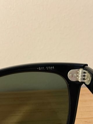 Ray-Ban Wayfarer B&L USA 80s