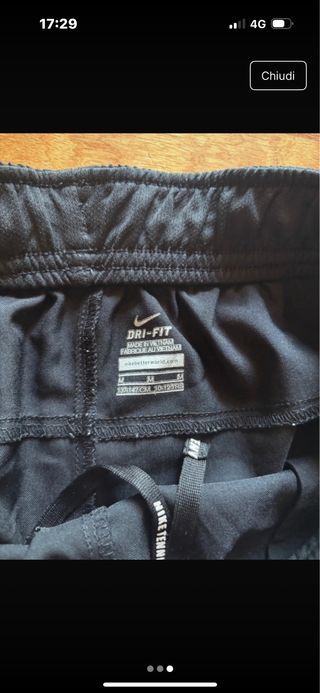 Pantaloncini Nike Neri