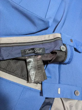 Traje de vestir azul