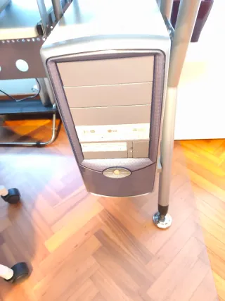 Torre PC Sobremesa Gris/Plata