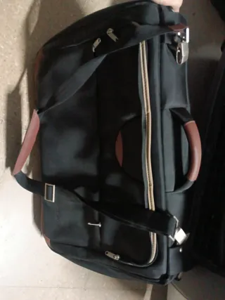 Maleta de viaje con compartimentos Con cremallera