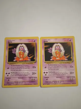 Cartas Pokémon Jynx