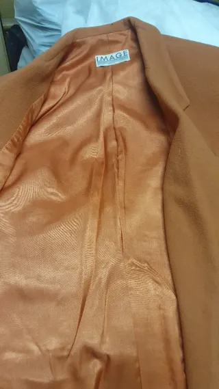 Chaqueta de vestir naranja