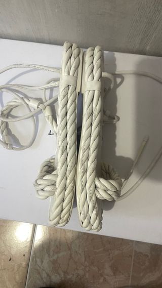 Sandalias Valentino Piel Blancas