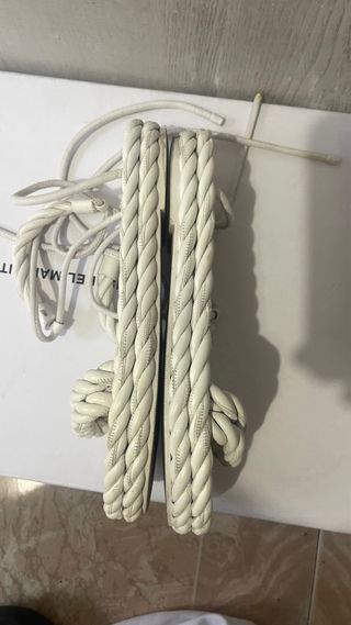 Sandalias Valentino Piel Blancas