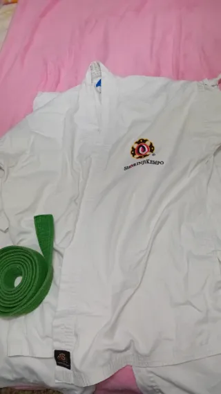 Kimono Kenpo Talla L Blanco