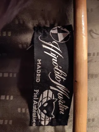 Chaqueta vintage de piel de conejo. Talla M