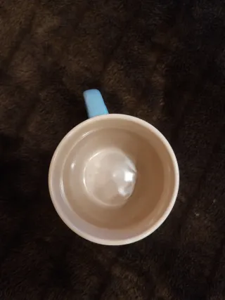 Tazza Mr.Wonderful Azzurra con Unicorno