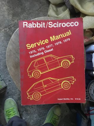 Manuale Riparazione Rabbit/Scirocco 75-79