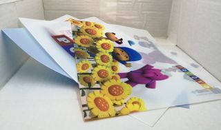 Pocoyo Pato Elly libreta con regla y portafolios