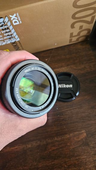 Objetivo Nikon AF-S DX 55-200mm VR