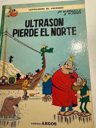 Tebeos Ultrason el vikingo. Titulo Ultrason pierde