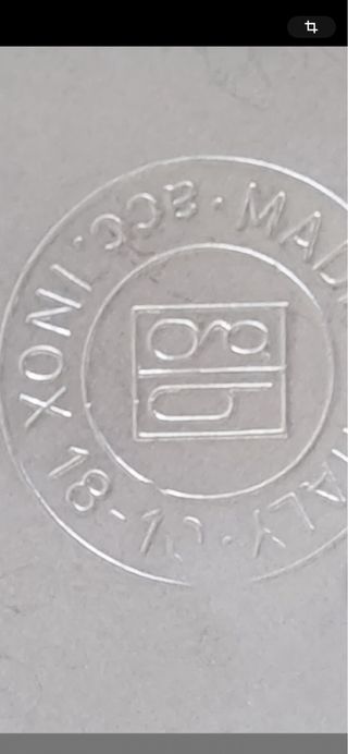 Caffettiera Acciaio Inox Manico Oro