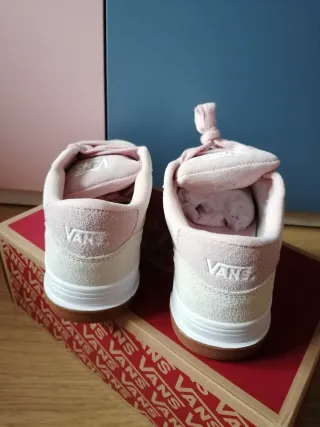 Zapatillas Vans Beige y Rosa